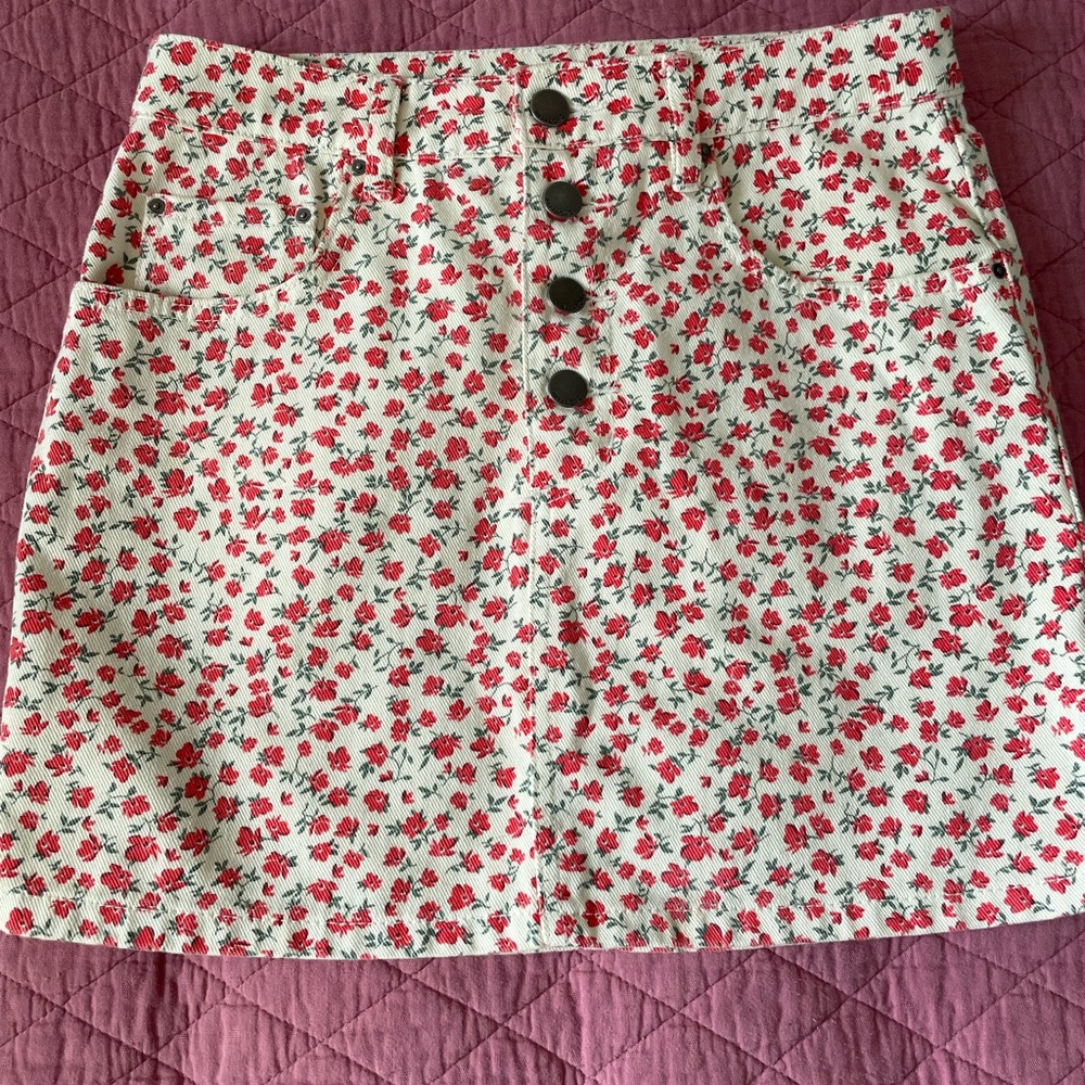 Billabong High-Rise Jean Skirt